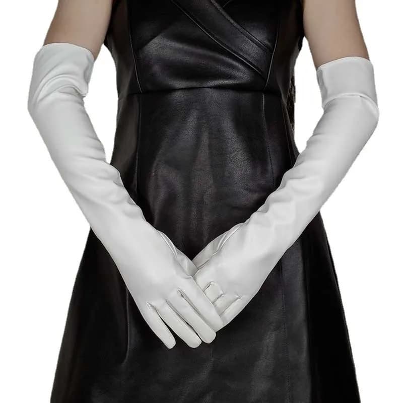 gants satinés étoilés