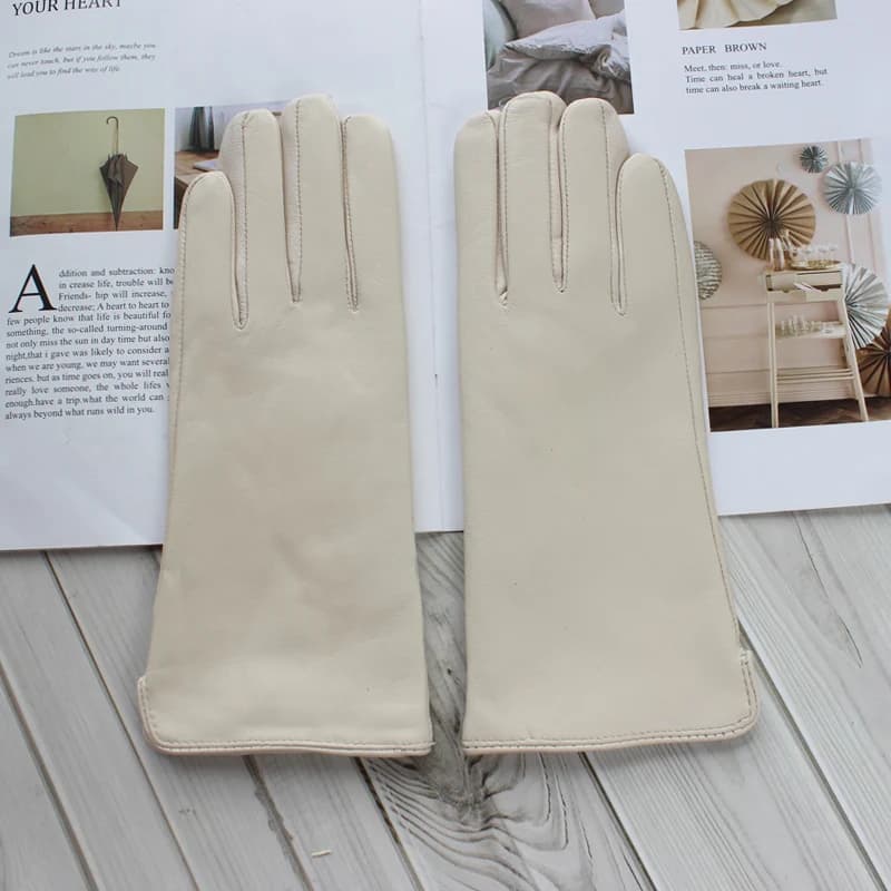gants cuir doux