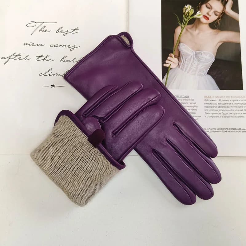 gants lavande chic